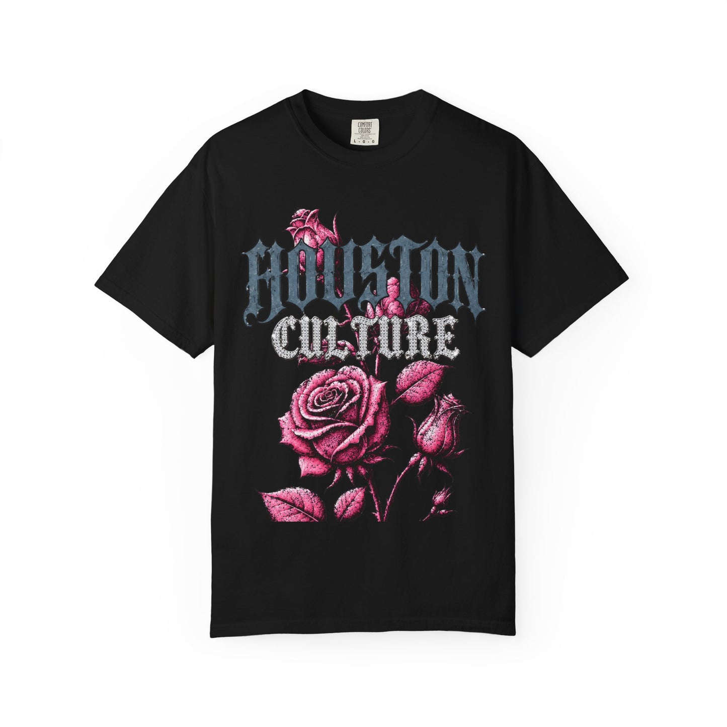Houston Culture Rose Graphic Tee